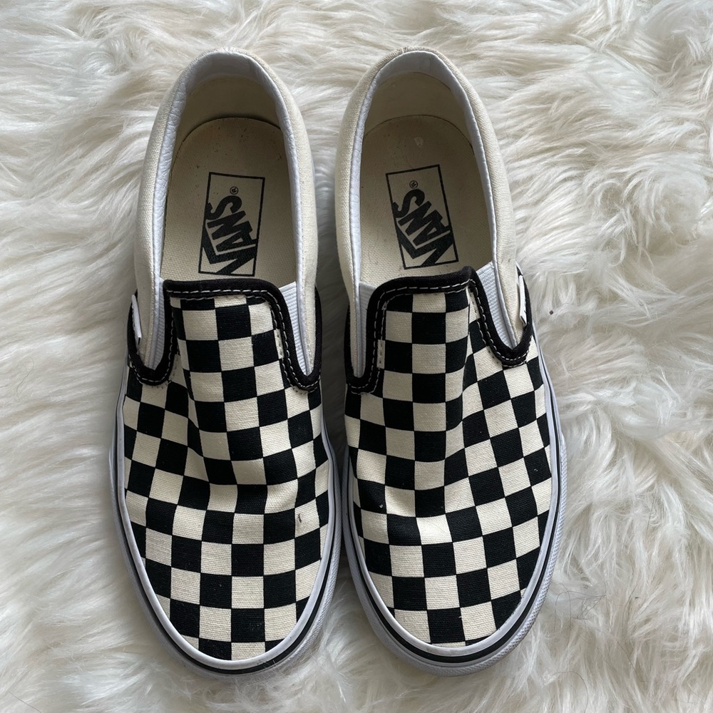 Checkered Vans
